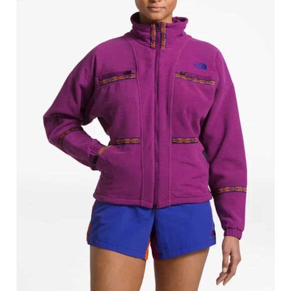 The North Face Jackets & Blazers - Women's The North Face 92 Rage Retro Fleece Full Zip Jacket Purple Large $120